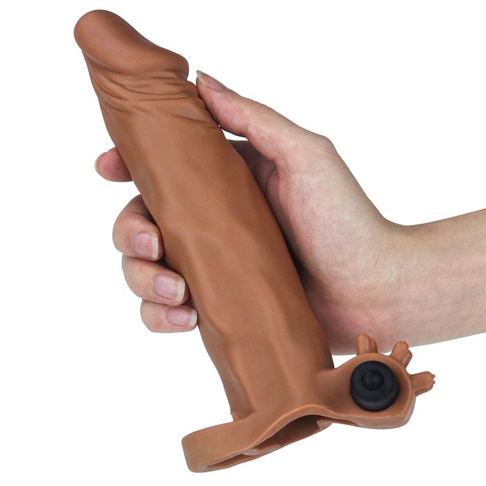 Lovetoy Pleasure X-Tender Vibrating Sleeve Titreşimli Penis Kılıfı LV1063B