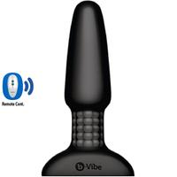 B-Vibe Rimming Remote Control Anal Plug 2 Black