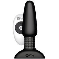 B-Vibe Rimming Remote Control Anal Plug 2 Black