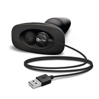 B-Vibe Rimming Remote Control Anal Plug 2 Black
