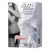 Baile Ultra Passionate Double Head Biseksuel Titreşimli Strap-On