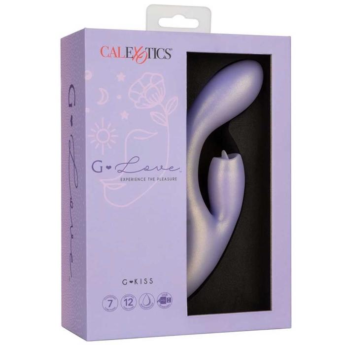 Calexotics G-Love G-Kiss Dil Atabilen Rabbit Vibratör