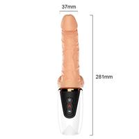 Dibe Sex Massager Sex Machine Isıtmalı İleri Geri Vibratör