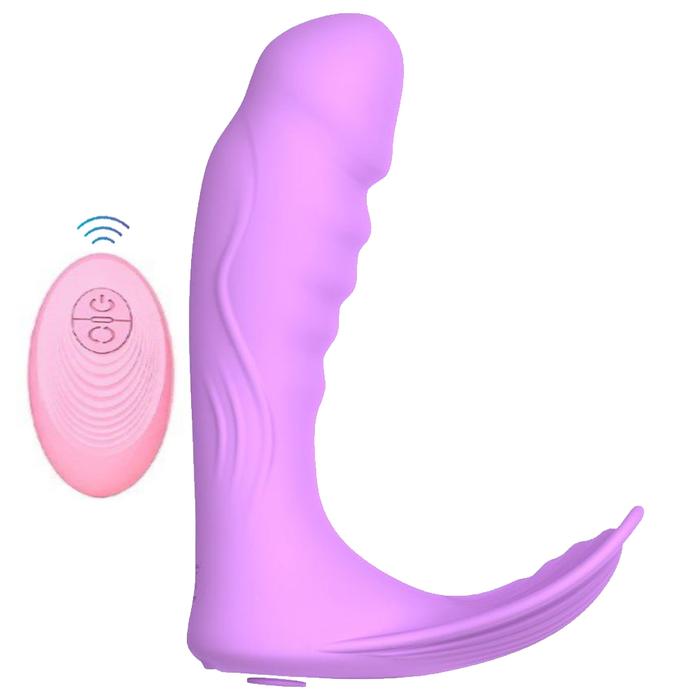 Dibe Sophia Remote Control Wearable Uzaktan Kumanda Giyilebilir Vibratör-Lilac