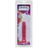 Doc Johnson Crystal Jellies 5.5'' Dildo Pembe Realistik Penis