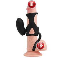 Doc Johnson Kink Caged Silicone Cock Cage Titreşimli Penis Halkası