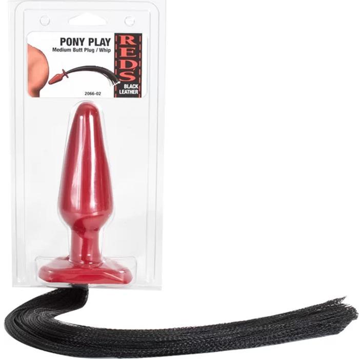 Doc Johnson Pony Play Kuyruklu Silikon Anal Plug