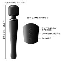 Dorcel Megawand Massager Black Wand Vibratör