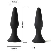 Erox Anal Fantasy Private Black Silikon Anal Plug