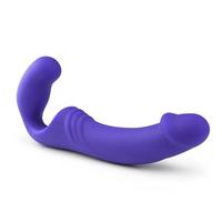 Aphrodisia Double Rider Strapless Strap-On Şarjlı Vibratör-Pink