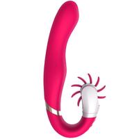 Erox Dave 2 Licking Dil Hareketli Isıtmalı G-Spot Vibratör-Pink