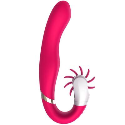 Erox Dave 2 Licking Dil Hareketli Isıtmalı G-Spot Vibratör-Pink