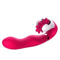 Erox Dave 2 Licking Dil Hareketli Isıtmalı G-Spot Vibratör-Pink
