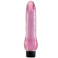 Erox Dildo Vibes Loves Multispeed Vibrator Pink Titreşimli Penis