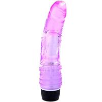 Erox Dildo Vibes Multispeed Vibrator Purple Titreşimli Penis