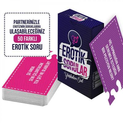 Erox Erotic Love Game Çiftlere Özel Erotik Soru Kart Oyunu