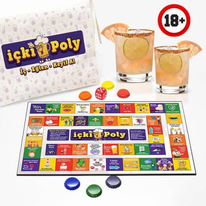 Erox Erotic Love Game Çiftlere Özel İçkipoly Erotik Oyun