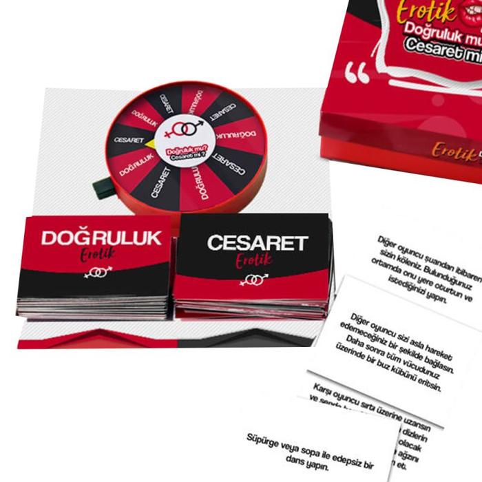 Erox Erotic Love Game Doğruluk ve Cesaret Erotik Oyun Kartları
