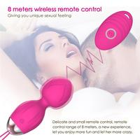 Sexual World Exuis Kegel Balls Uzaktan Kumanda Kegel Vibratör-Pink