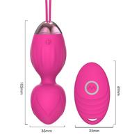 Sexual World Exuis Kegel Balls Uzaktan Kumanda Kegel Vibratör-Pink