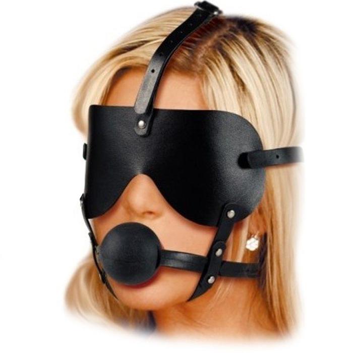 Erox Fetish Fantasy Series Face Kit Ağız Topu ve Göz Maskeli Set