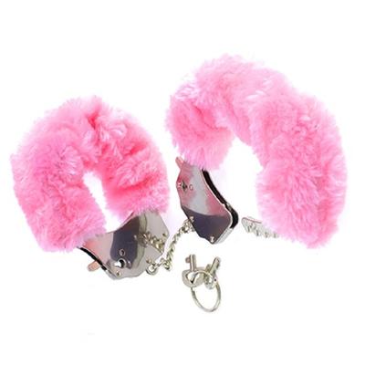 Sexual World Fetish Fantasy Series Metalic Cuffs Metal Fetiş Kelepçe-Pink