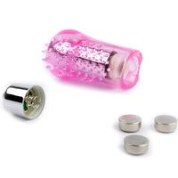Erox Finger Vibe Silicone Pink Tırtıklı Parmak Vibratör
