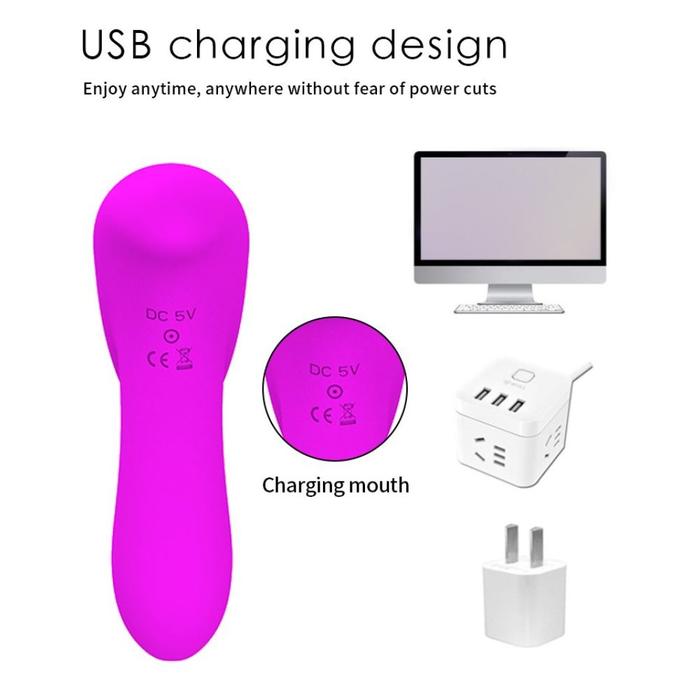 Erox G-Stimulation Vibe Purple Emiş Güçlü Vibratör