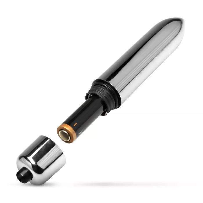 Sexual World Kirus Bullet Vibes 10 Mod Mini Kurşun Vibratör-Silver