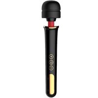 Sexual World Magic Wand Sisi Massager Şarjlı Masaj Wand Vibratör-Black
