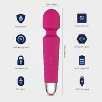 Erox Massage Vibes Pink 20 Mod Masaj Wand Vibratör