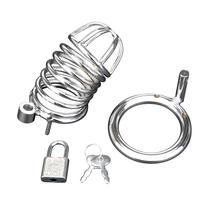 Sexual World Master Male Chastity Blueline Metal Penis Kilidi 45 mm
