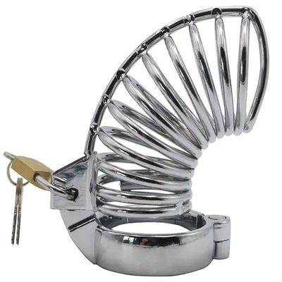 Erox Master Male Chastity Metal Prisoner Cock Cage Penis Kilidi 45 mm