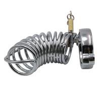 Erox Master Male Chastity Metal Prisoner Cock Cage Penis Kilidi 40 mm