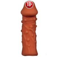 Erox Maxx Sleeve Yumuşak Doku Melez Realistik Penis Kılıfı