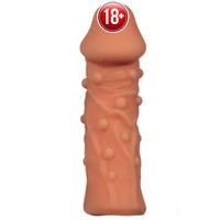Erox Maxx Sleeve Yumuşak Doku Realistik Penis Kılıfı