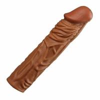 Erox Mega Enlarger Sleeve Prtiko Whty Yumuşak Et Doku Realistik Penis Kılıfı