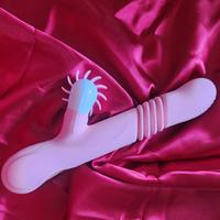 Sexual World Nuo Thrusting Isıtmalı ve İleri Geri Hareketli Rabbit Vibratör-Pink