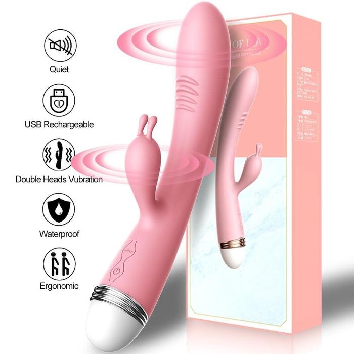 Sexual World Of Love 12 Mod Güçlü Titreşimli Rabbit Şarjlı Vibratör