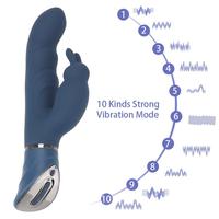 Sexual World Minds 10 Mod Ultra Güçlü Titreşimli Rabbit Şarjlı Vibratör