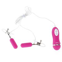Erox Omksy Nipple Clips Vibe Titreşimli Meme Ucu Vibratörü Pembe