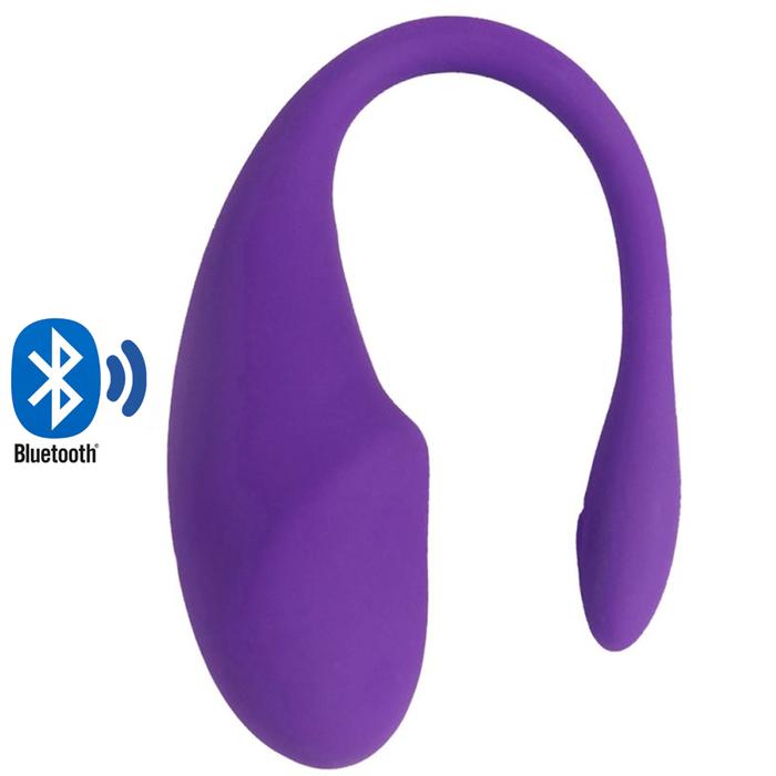 Erox Push Purple Telefon Kontrollü Giyilebilir Vibratör