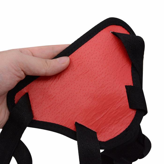 Erox Strap-On Me Belt Red Silikon O-Ring 3 Pcs. Belden Bağlama Penis Kemeri