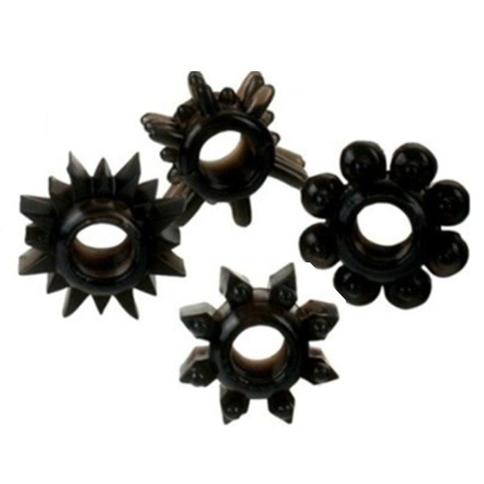 Erox Support Ring Play 4'lü Penis Halkası Set B-WR001
