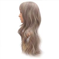 Erox Toupee Hair Kanekalon Fiber Sentetik Peruk K.Sarı Uzun İpek Saç