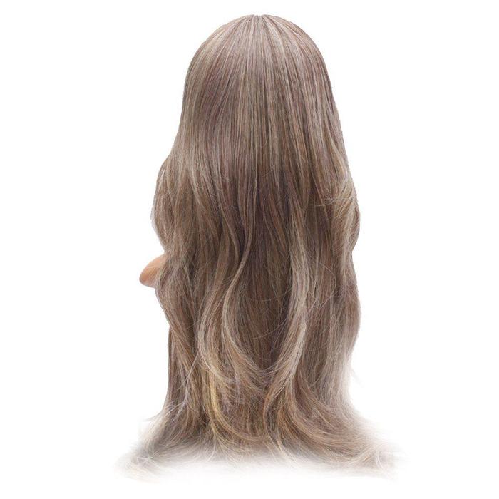 Erox Toupee Hair Kanekalon Fiber Sentetik Peruk K.Sarı Uzun İpek Saç