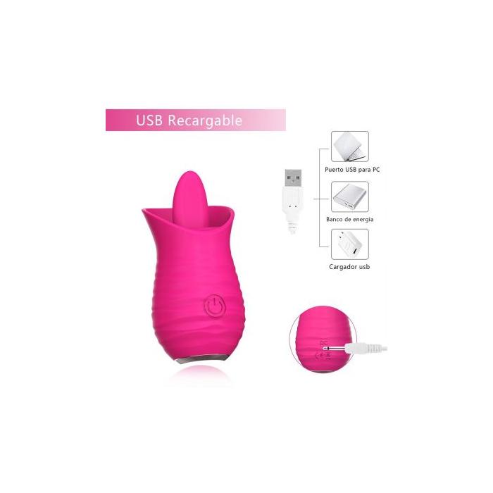 Erox Whisper Flexible Tongue Vibe Klitoral Dil Vibratör