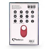 Feelztoys Thor Cock Ring Red Titreşimli Penis Halkası