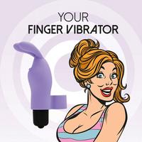 FeelzToyz Magic Finger Vibe Parmak Vibratör-Lilac