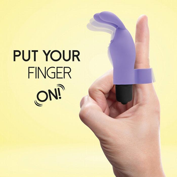 FeelzToyz Magic Finger Vibe Parmak Vibratör-Lilac